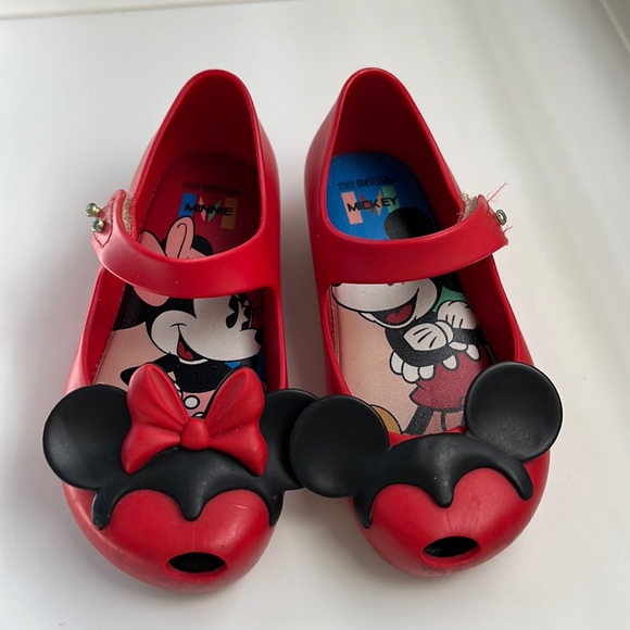 Disney Mickey & Minnie Mouse mini Melissa EUC! - Picture 1 of 2